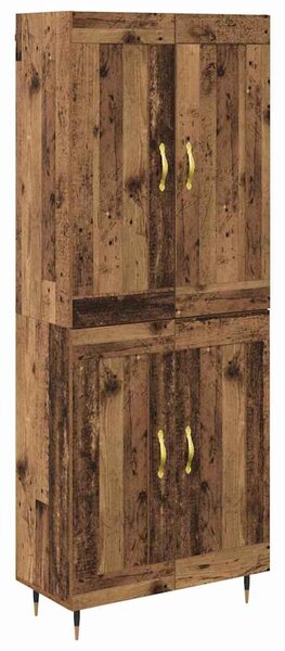 Vysoký bufet Staré dřevo 69,5 x 34 x 90 cm Kompozitní dřevo 3402739