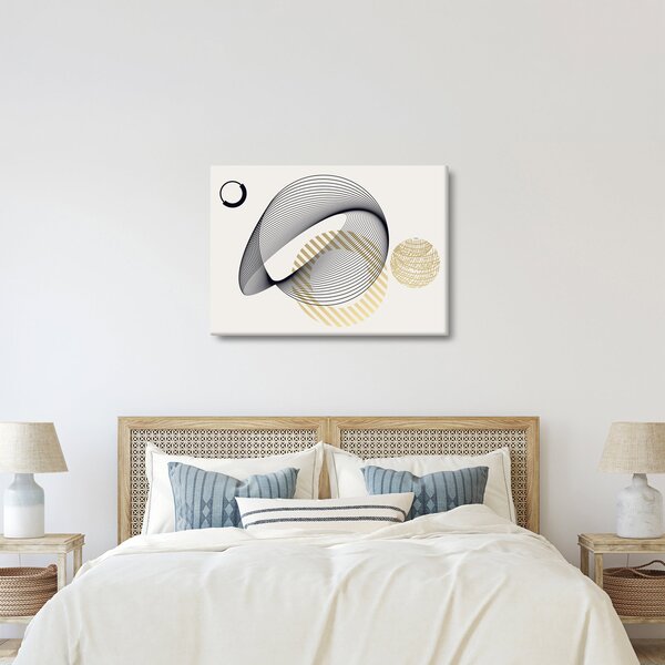 Obraz - Geometrické tvary N⁰3 (70x50 cm)