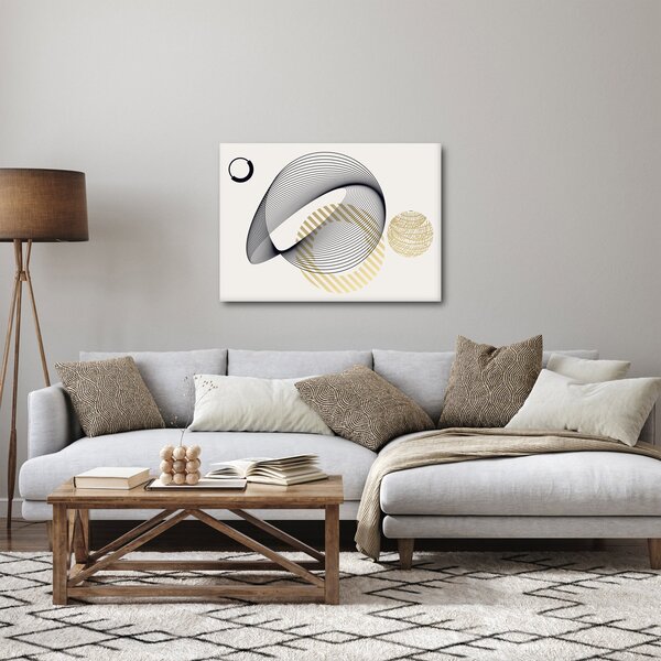 Obraz - Geometrické tvary N⁰3 (70x50 cm)