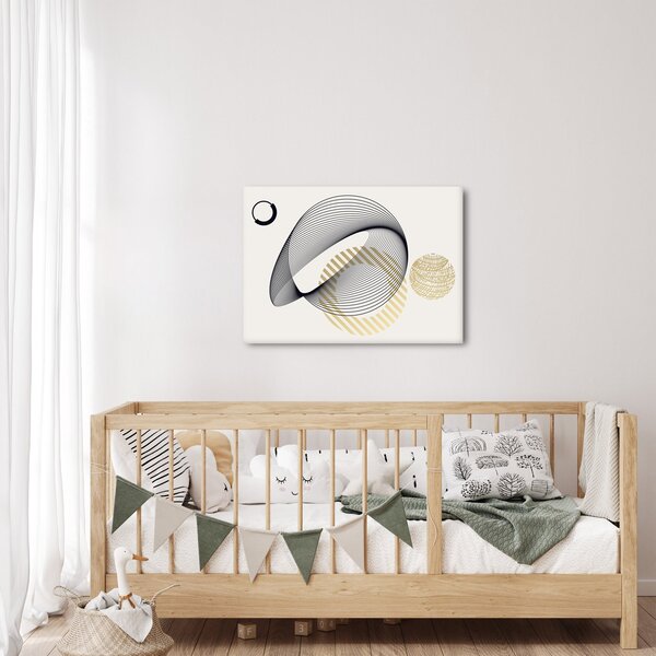 Obraz - Geometrické tvary N⁰3 (70x50 cm)