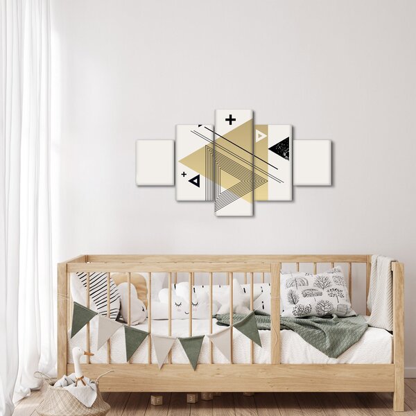 Obraz - Geometrické tvary N⁰4 (125x70 cm)