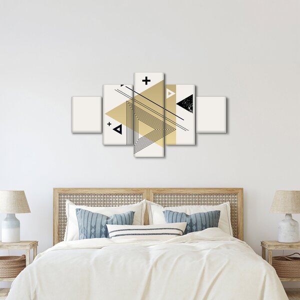 Obraz - Geometrické tvary N⁰4 (125x70 cm)