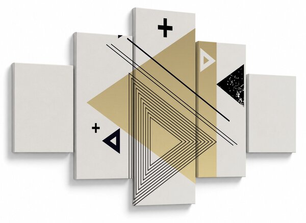 Obraz - Geometrické tvary N⁰4 (125x70 cm)