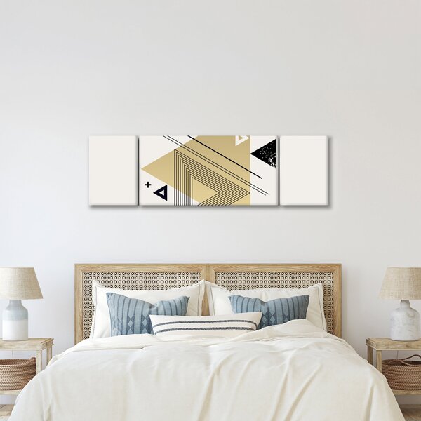 Obraz - Geometrické tvary N⁰4 (170x50 cm)
