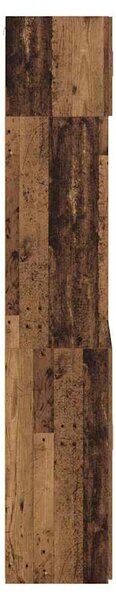 Úložná skříňka Staré dřevo 80 x 42,5 x 225 cm Kompozitní dřevo 3402818