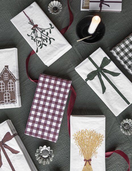 Storefactory Scandinavia Papírové ubrousky Mistletoe SF465
