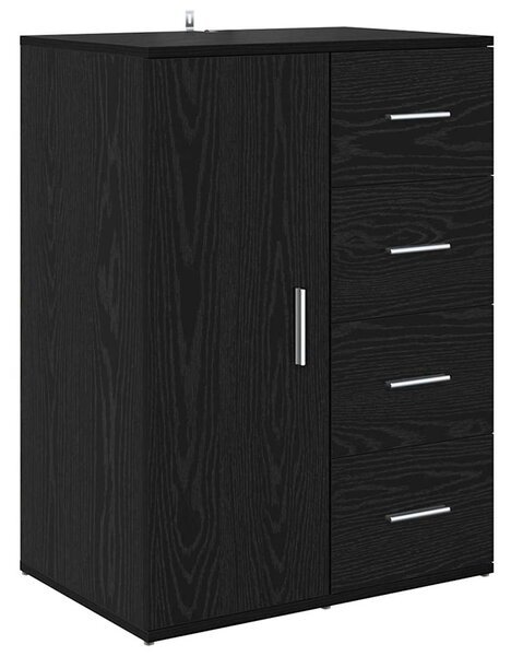 Konzole CORONA 2 ks Černý dub 59 x 39 x 80 cm Kompozitní dřevo 3402808