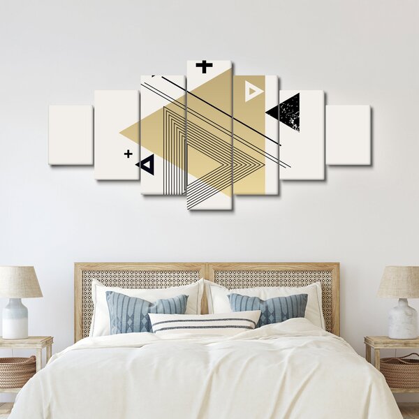 Obraz - Geometrické tvary N⁰4 (210x100 cm)