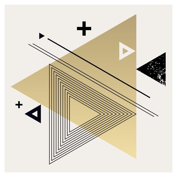 Obraz - Geometrické tvary N⁰4 (30x30 cm)