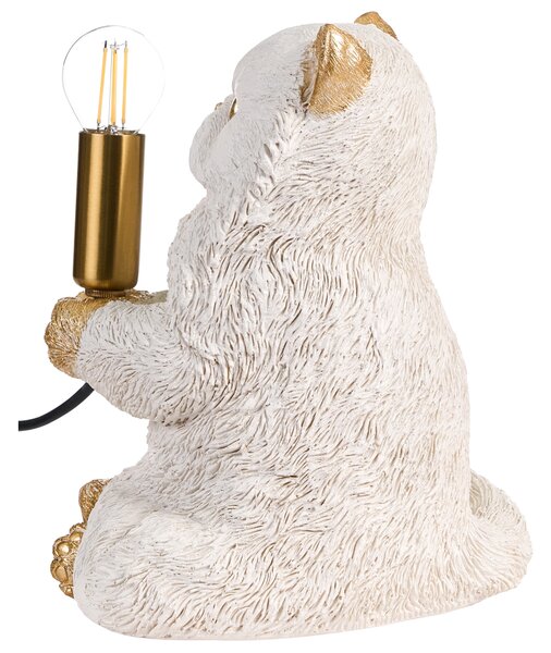 Stolní lampa Kočka YOKO Bílá