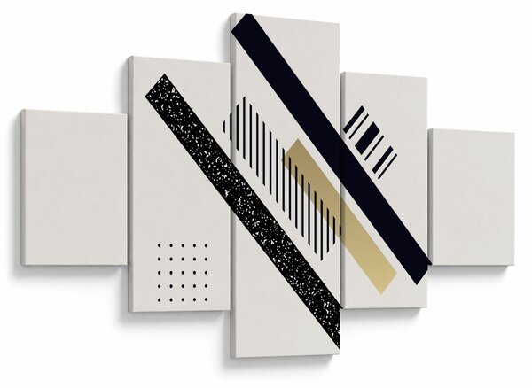 Obraz - Geometrické tvary N⁰5 (125x70 cm)