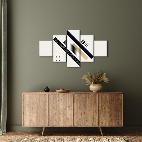 Obraz - Geometrické tvary N⁰5 (125x70 cm)