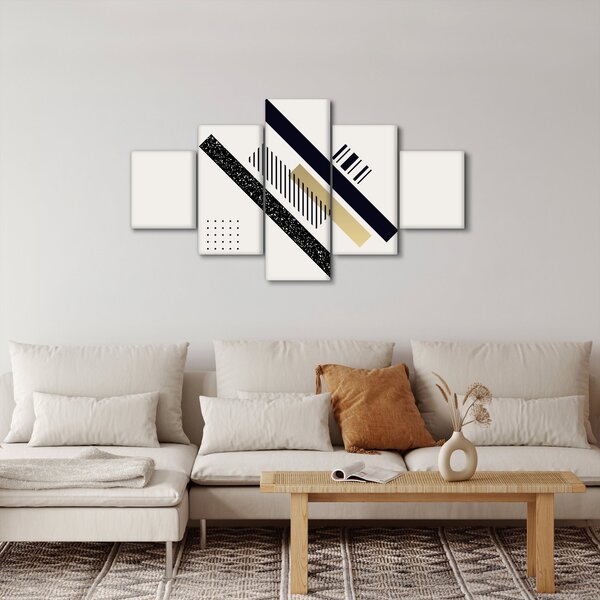 Obraz - Geometrické tvary N⁰5 (125x70 cm)
