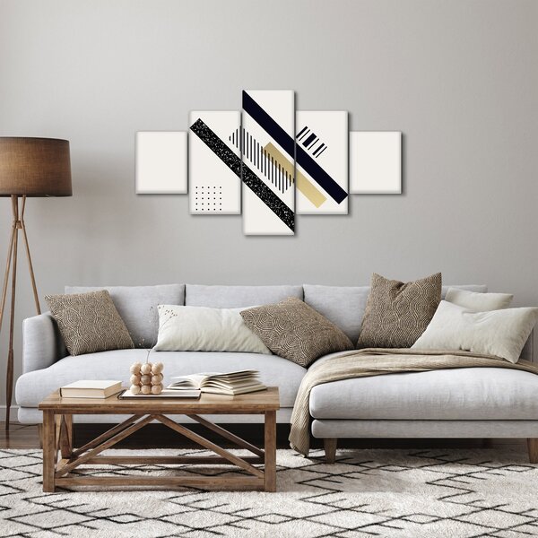 Obraz - Geometrické tvary N⁰5 (125x70 cm)