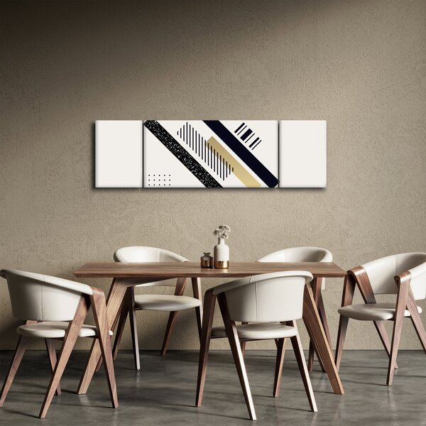 Obraz - Geometrické tvary N⁰5 (170x50 cm)