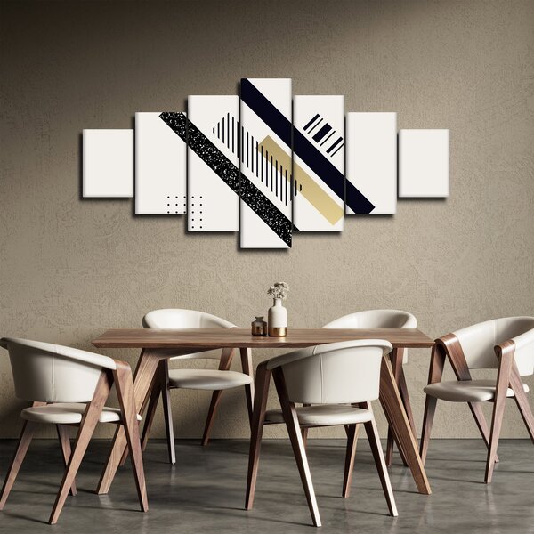Obraz - Geometrické tvary N⁰5 (210x100 cm)
