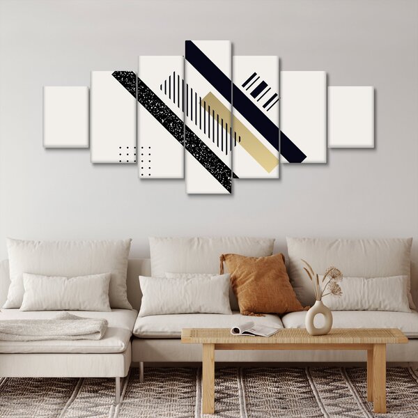 Obraz - Geometrické tvary N⁰5 (210x100 cm)