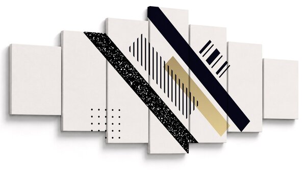 Obraz - Geometrické tvary N⁰5 (210x100 cm)