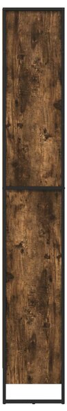 Knihovna 60 x 30 x 189,5 cm Kompozitní dřevo Kouřový dub 3403000