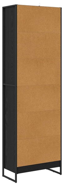 Knihovna 60 x 30 x 189,5 cm Kompozitní dřevo Černý dub 3402998