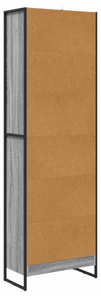 Knihovna 60 x 30 x 189,5 cm Kompozitní dřevo Šedá Sonoma 3403001