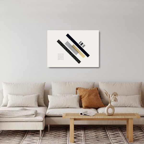 Skleněný obraz - Geometrické tvary N⁰5 (70x50 cm)