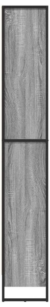 Knihovna 60 x 30 x 189,5 cm Kompozitní dřevo Šedá Sonoma 3403001