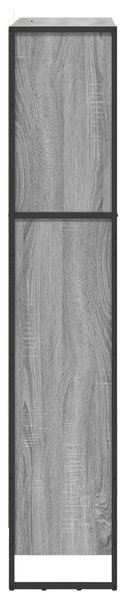 Knihovna 80 x 30 x 155 cm Kompozitní dřevo Šedá Sonoma 3403007