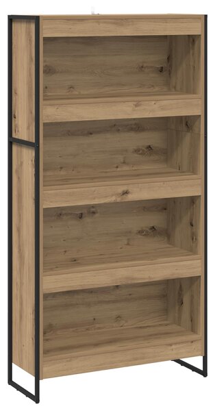Knihovna 80 x 30 x 155 cm Kompozitní dřevo Umělecký dub 3403009