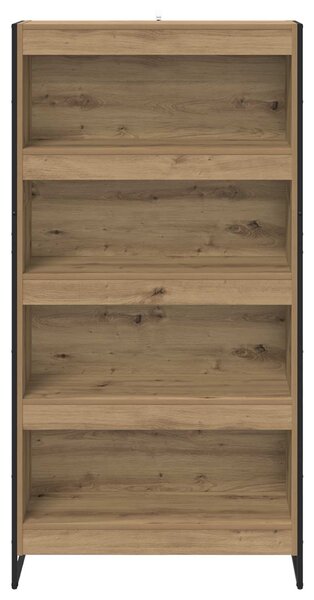 Knihovna 80 x 30 x 155 cm Kompozitní dřevo Umělecký dub 3403009