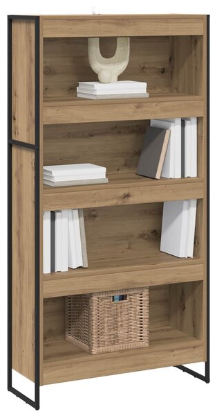 Knihovna 80 x 30 x 155 cm Kompozitní dřevo Umělecký dub 3403009