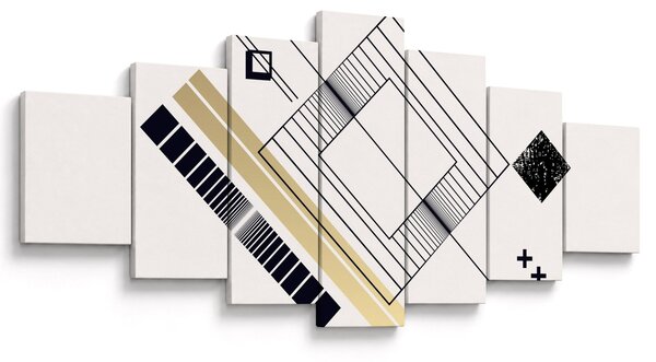 Obraz - Geometrické tvary N⁰6 (210x100 cm)