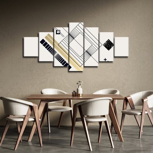Obraz - Geometrické tvary N⁰6 (210x100 cm)
