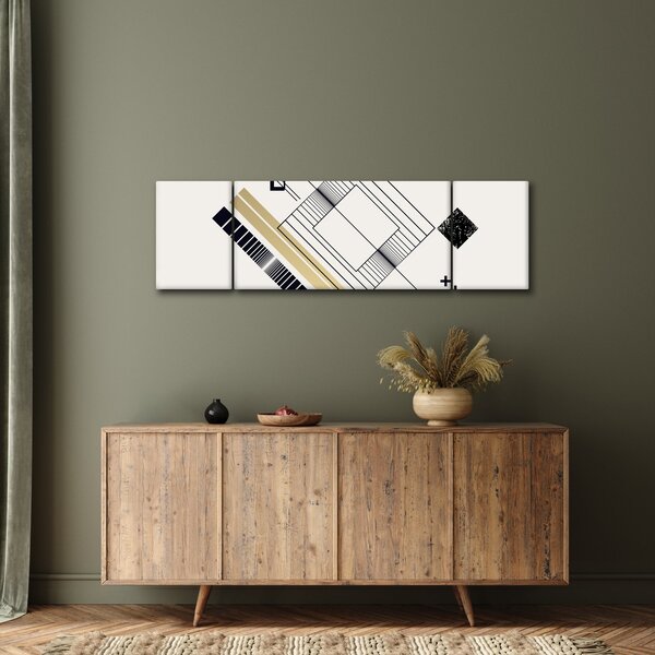 Obraz - Geometrické tvary N⁰6 (170x50 cm)