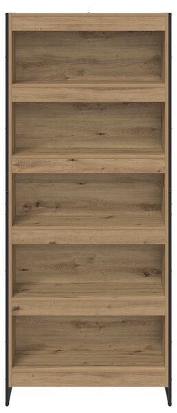 Knihovna 80 x 30 x 189,5 cm Kompozitní dřevo Umělecký dub 3403015