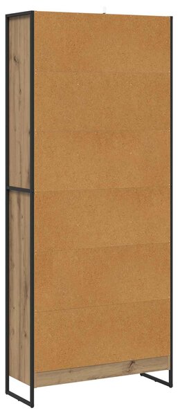 Knihovna 80 x 30 x 189,5 cm Kompozitní dřevo Umělecký dub 3403015