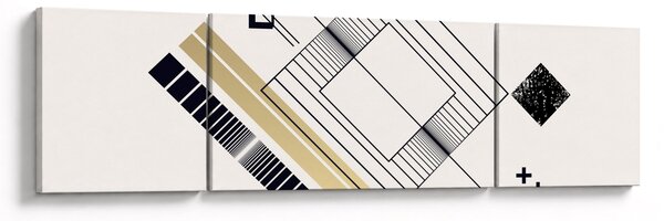 Obraz - Geometrické tvary N⁰6 (170x50 cm)