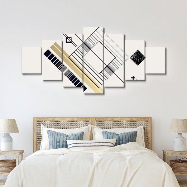 Obraz - Geometrické tvary N⁰6 (210x100 cm)