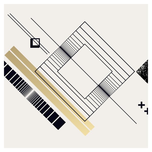 Obraz - Geometrické tvary N⁰6 (30x30 cm)