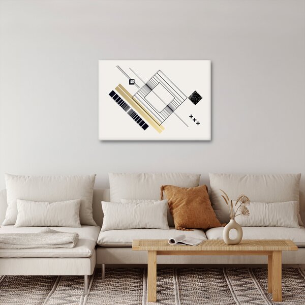 Obraz - Geometrické tvary N⁰6 (70x50 cm)