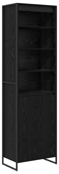 Vysoké skříně Černý dub 60 x 36 x 200 cm Kompozitní dřevo 3403028