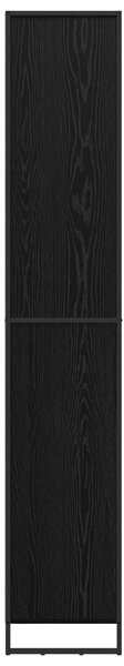 Vysoké skříně Černý dub 60 x 36 x 200 cm Kompozitní dřevo 3403028