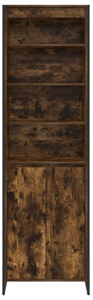 Vysoké skříně Kouřový dub 60 x 36 x 200 cm Kompozitní dřevo 3403030