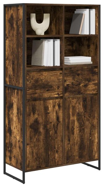 Servírovací skříň Kouřový dub 81 x 36 x 150.5 cm 3403036