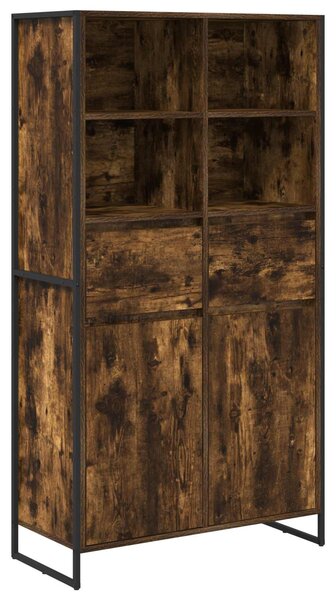 Servírovací skříň Kouřový dub 81 x 36 x 150.5 cm 3403036
