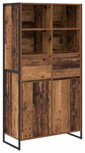 Servírovací skříň Staré dřevo 81 x 36 x 150.5 cm 3403038