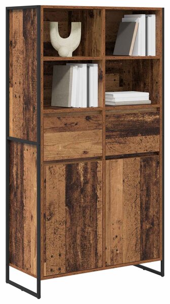 Servírovací skříň Staré dřevo 81 x 36 x 150.5 cm 3403038