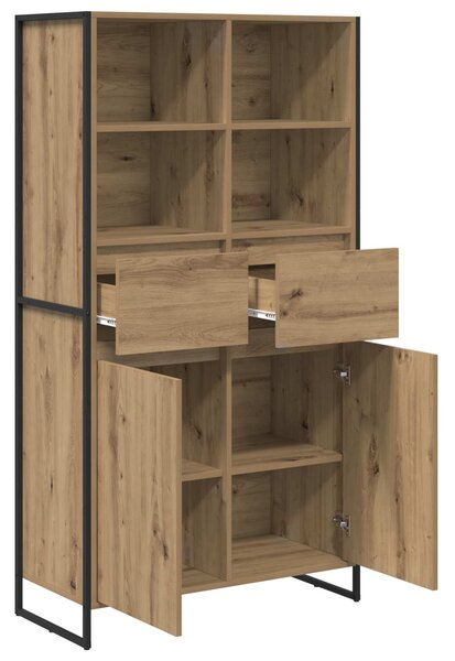 Servírovací skříň Umělecký dub 81 x 36 x 150.5 cm 3403039