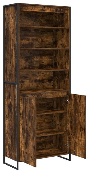 Vysoké skříně Kouřový dub 79 x 36 x 200 cm Kompozitní dřevo 3403042