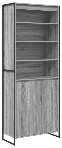 Vysoké skříně Šedá Sonoma 79 x 36 x 200 cm Kompozitní dřevo 3403043